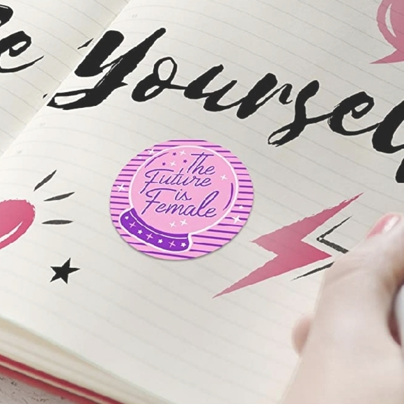 NEW! *Set of 6* girl power pro woman sticker pack - Picture 5 of 8